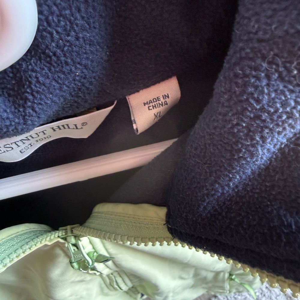 Light Green Zip-Up Jacket - Picture 4 of 7